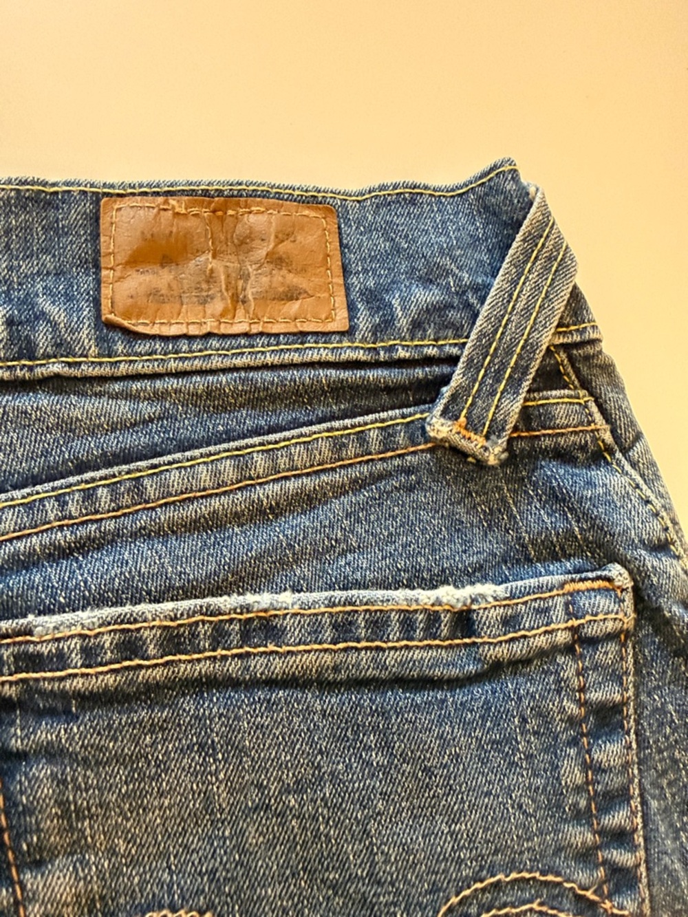 Women’s 504 Slouch Skinny Slim Straight Blue Jeans - Picture 13 of 14